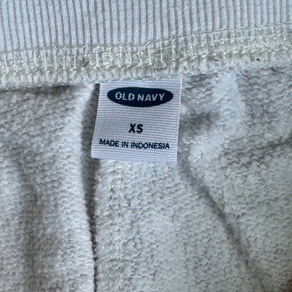 Old Navy Easy Vintage Animal Print Tan Jogger Pants Drawstring Waistband Size XS - Picture 5 of 13